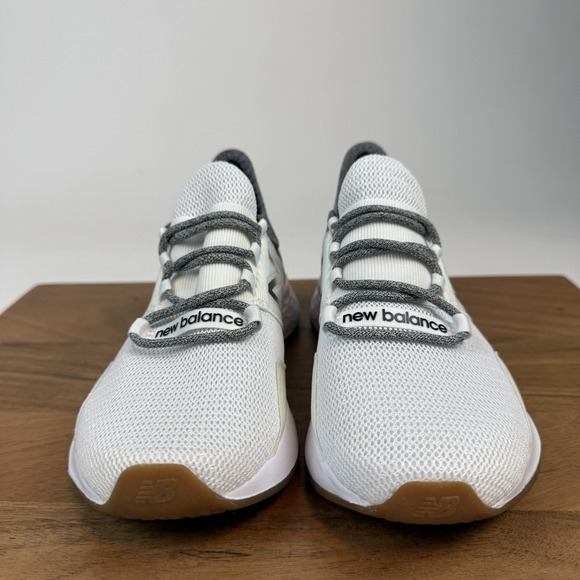 New Womens New Balance Fresh Foam Roav Tee Shirt White Casual Sneakers Sz 6 NIB - Picture 3 of 8